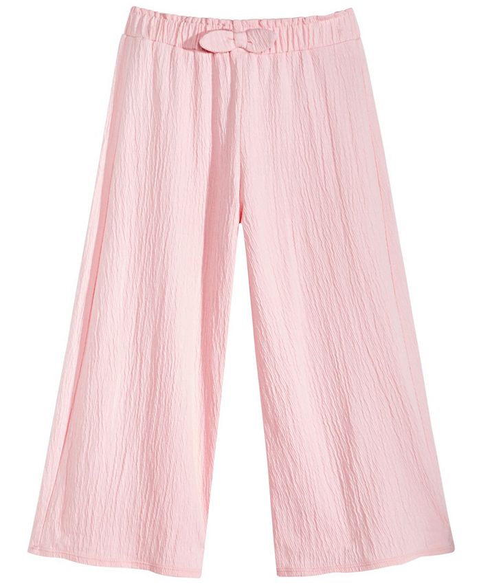Epic Threads Big Girls Tie-Front Culottes, Created for Macy's - Macy's