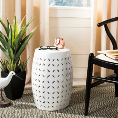 Lattice Petal Garden Stool