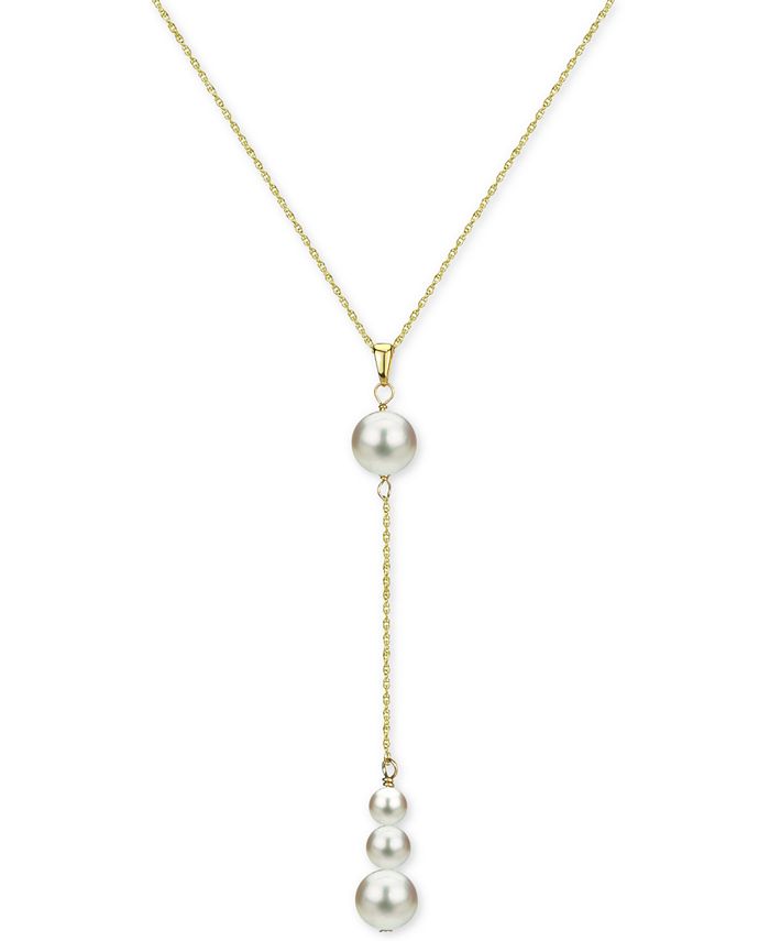 Vintage 6.8mm pearl necklace - Gem