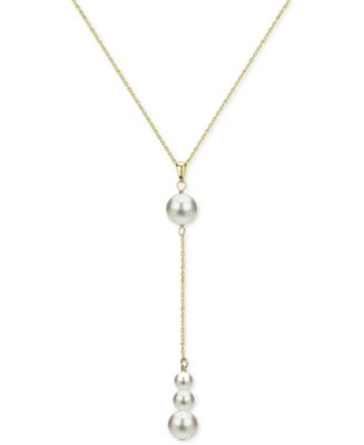 Macy's Cultured Freshwater Pearl (4-8mm) 18