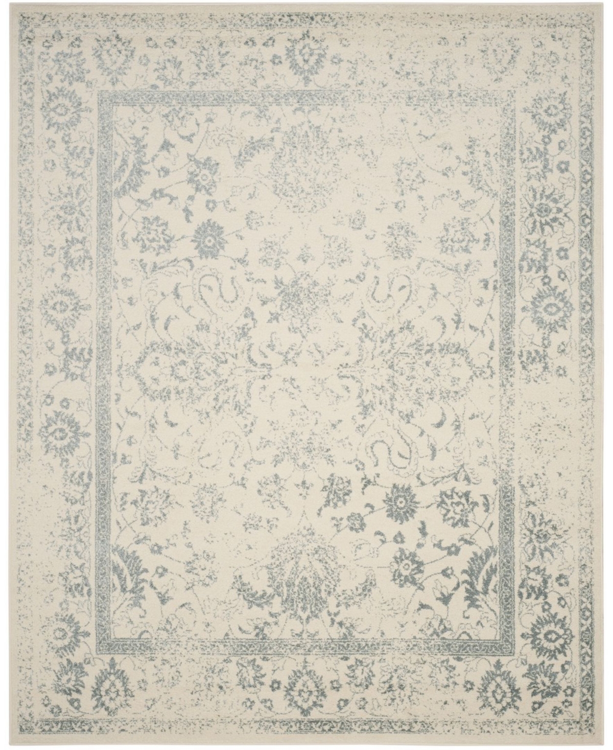 Safavieh Adirondack Ivory and Slate 8' x 10' Area Rug - Ivory