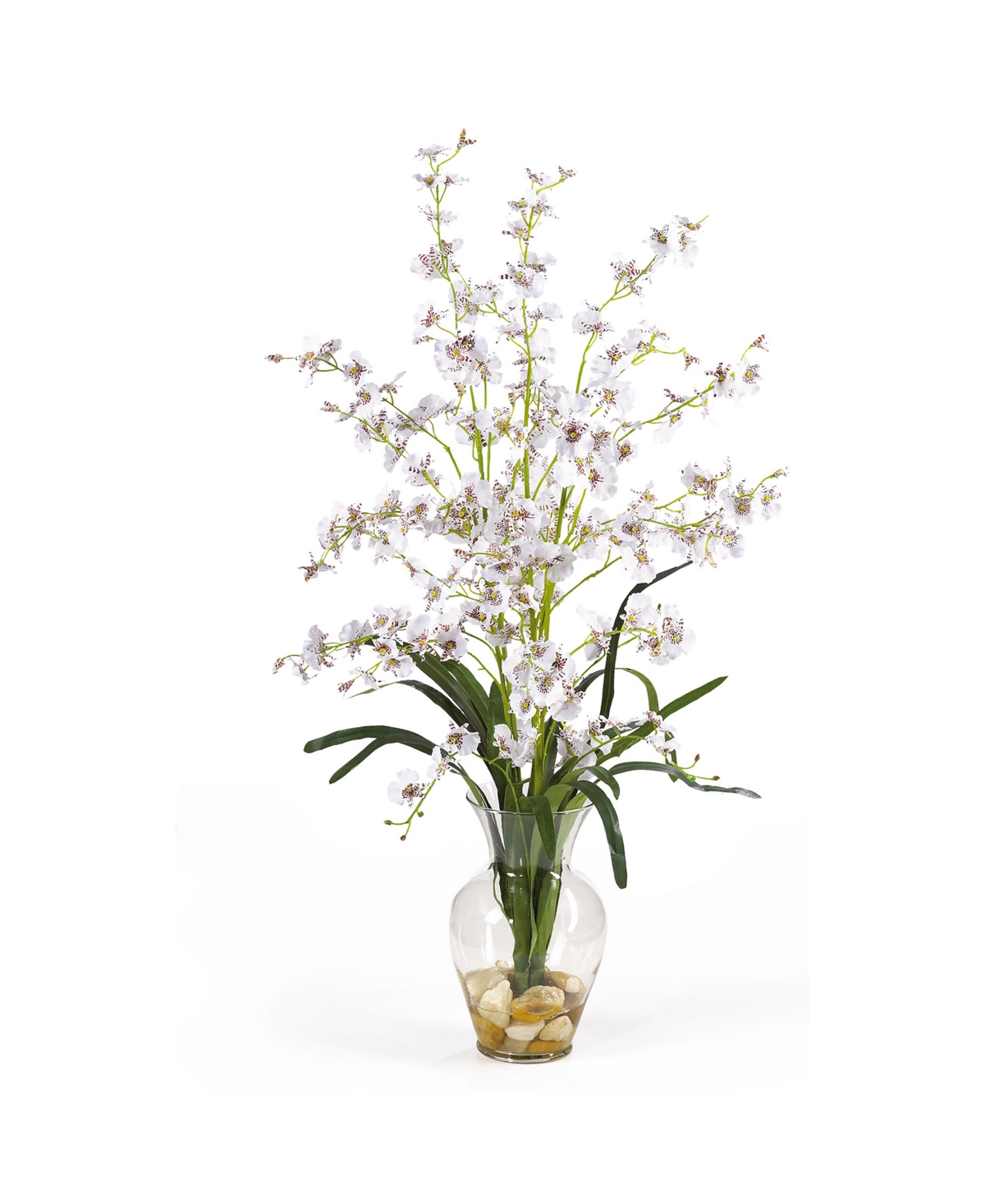 NEARLY NATURAL DANCING LADY LIQUID ILLUSION SILK FLOWER ARRANGEMENT 