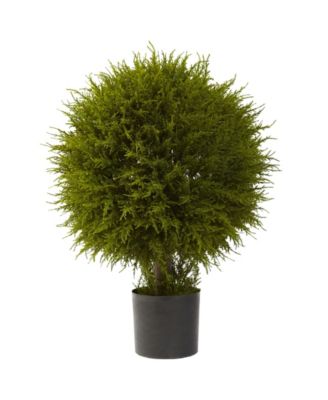 Nearly Natural - 32" Cedar Ball Topiary