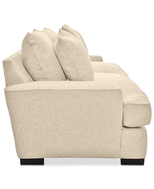 Furniture Ainsley 101" Fabric Sofa with 4 Toss Pillows, Created for