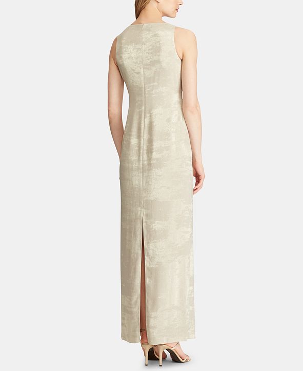 Lauren ralph lauren metallic jacquard dress Outlet