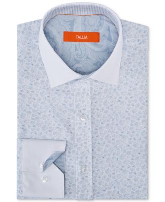 Tallia - Men's Slim-Fit Floral Dress Shirt
