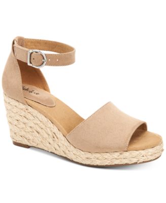 Style&co sale wedge sandals