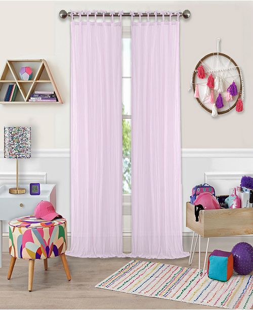 Elrene Greta 50 X 63 Crushed Sheer Curtain Panel Reviews