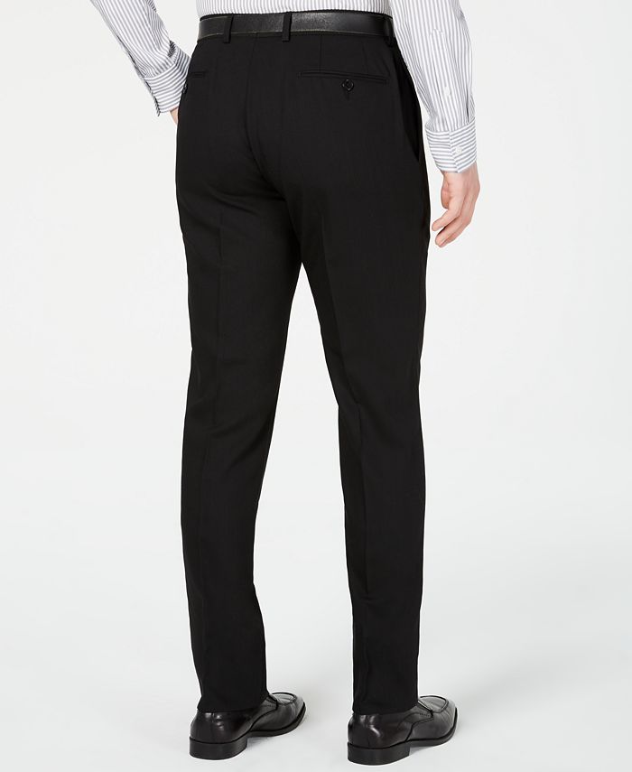 Calvin Klein Men's Slim-Fit Black Solid Suit - Macy's