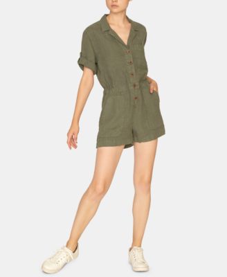Sanctuary - Button-Up Romper