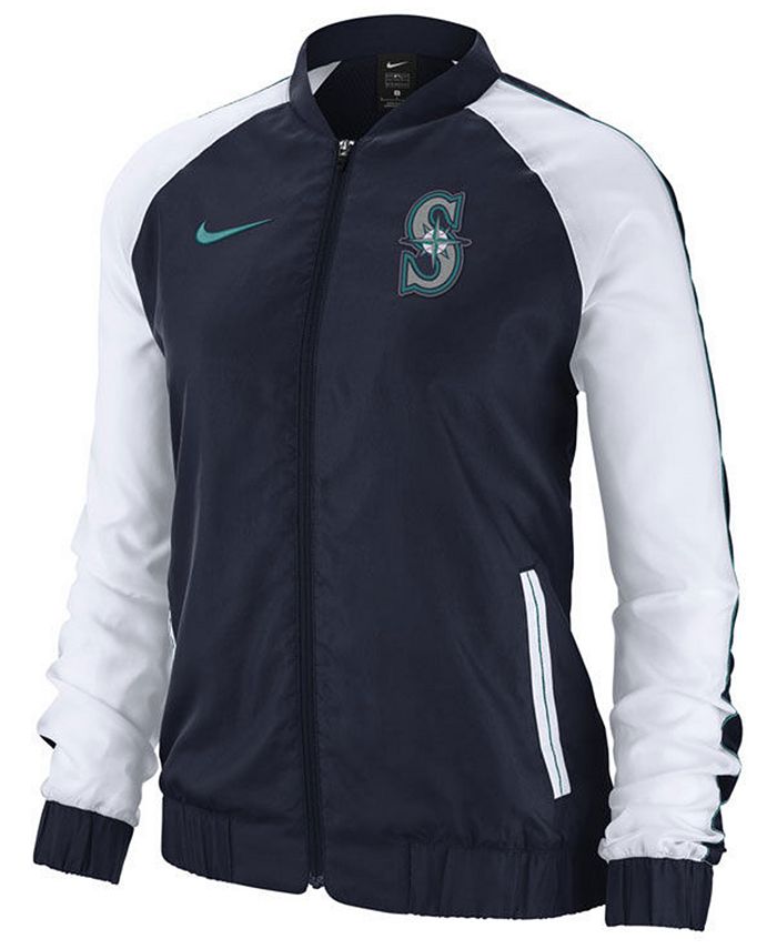 Nike Women's Seattle Mariners Varsity Track Jacket - Macy's