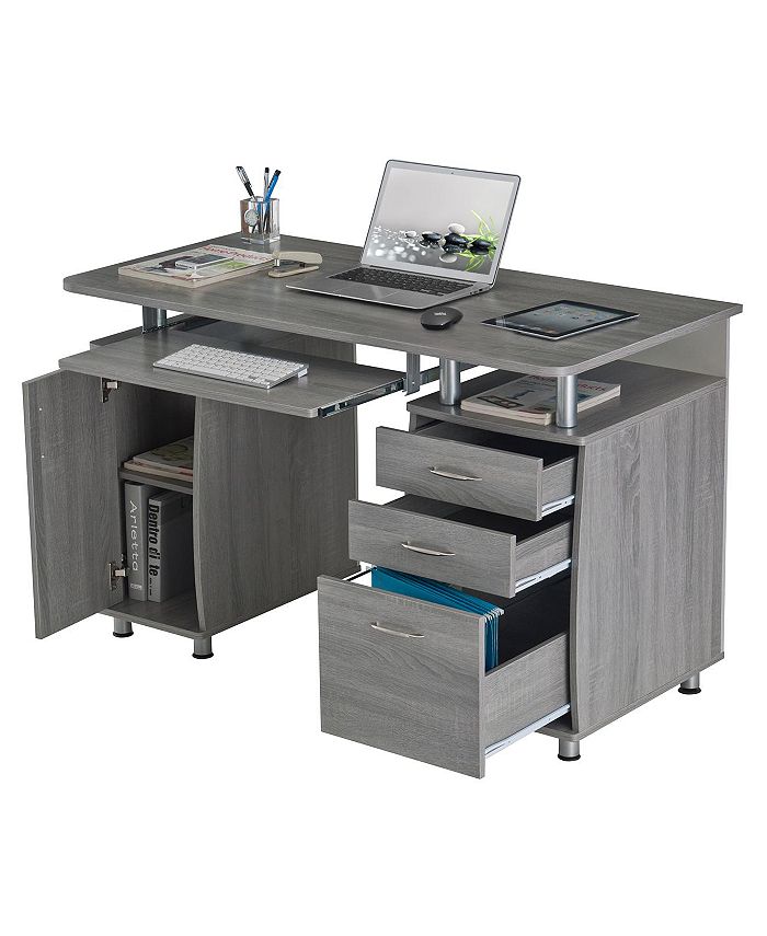 RTA Products - Techni Mobili Workstation Computer Desk, Quick Ship