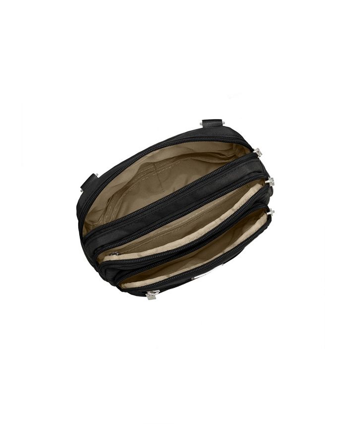Baggallini - Modern Double Zip - Sac à bandoulière - Noir - Montréal