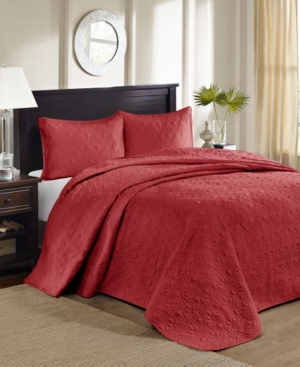 Madison Park Quebec 3-Piece Queen Quilted Bedspread Set