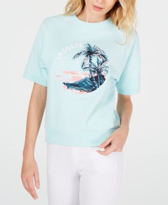 Lacoste Hawaiian Graphic T-Shirt 