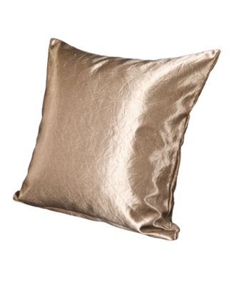 Glistening Gold Decorative Pillow, 16" x 16"