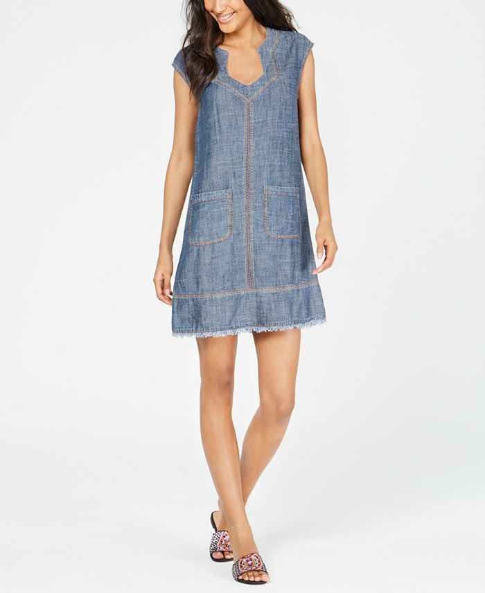 Trina turk denim dresses discount