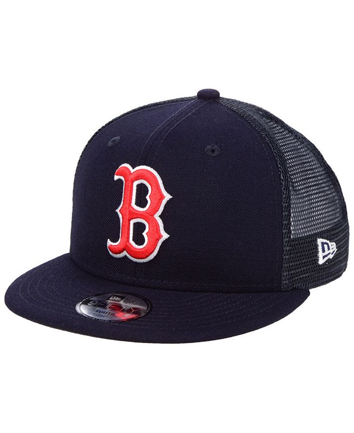 New Era Boys' Boston Red Sox All Day Mesh Back 9FIFTY Snapback Cap - Macy's