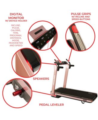 Sunny Health & Fitness SpaceFlex Motorized Treadmill