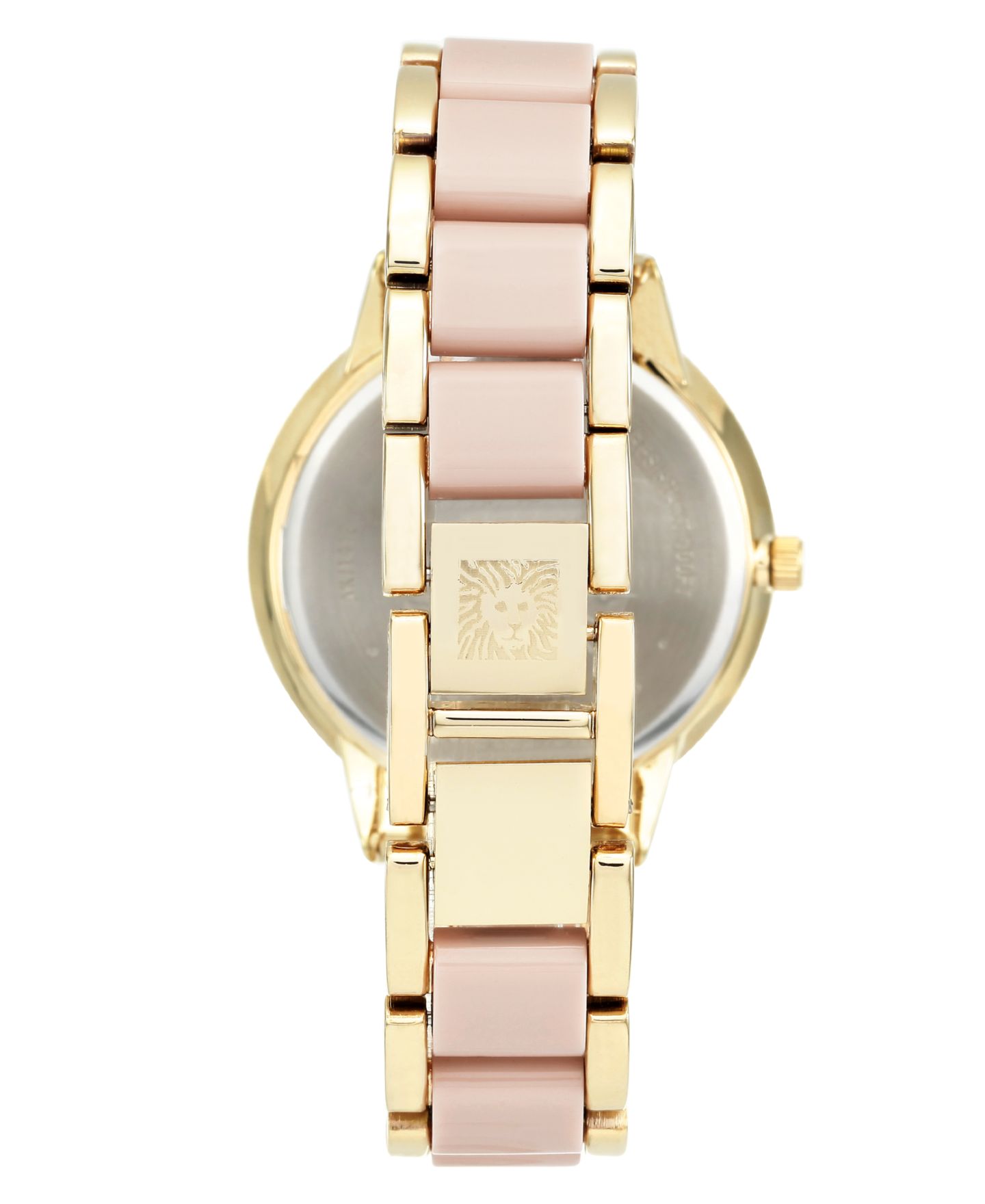 Женские часы Anne Klein Blush с золотистым звеньевым браслетом, 37 мм — фото 2