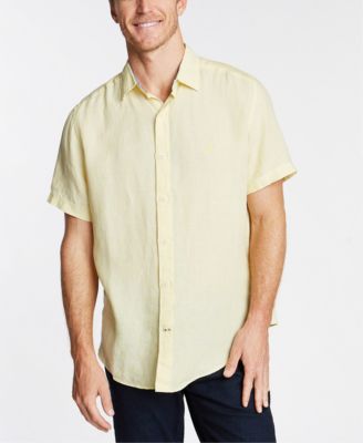 Nautica - Men's Classic-Fit Solid Linen Shirt