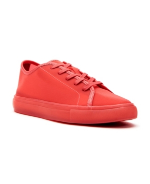 Katy Perry The Glam Lace Up Sneakers Women's Shoes In Red