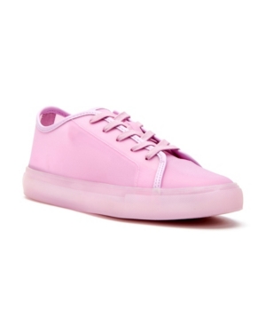 Katy Perry The Glam Lace Up Sneakers Women's Shoes In Light Violet