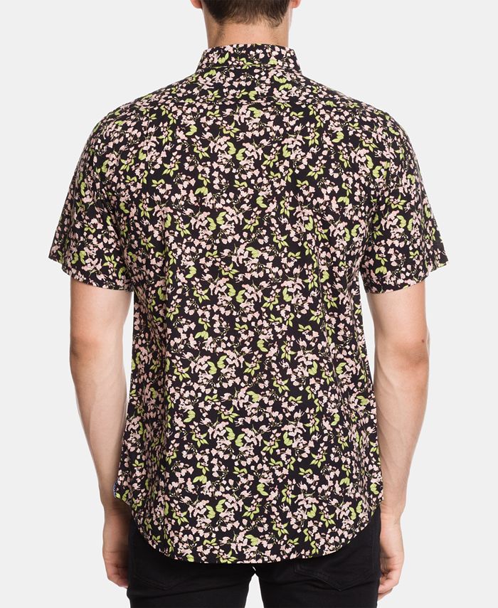 Ezekiel Men's Floral Graphic Shirt & Reviews - Shirts - Men - Macy's