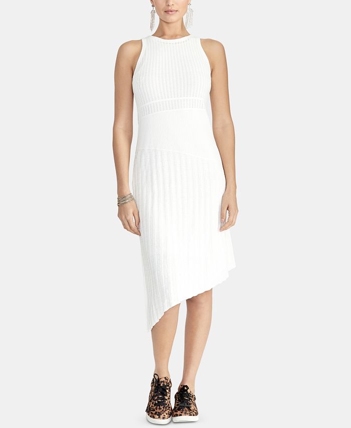 RACHEL Rachel Roy Lynn Mixed Stitch Sleeveless Bodycon Sweater