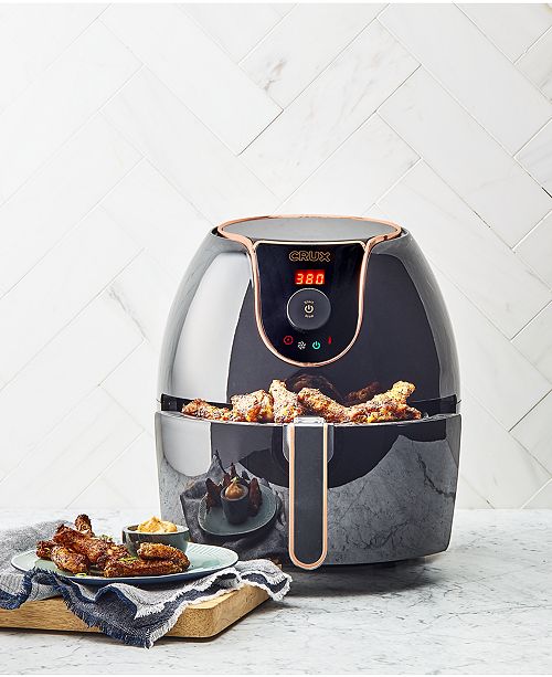 Crux 5 3 Qt Digital Air Convection Fryer 14720 Created For Macy S