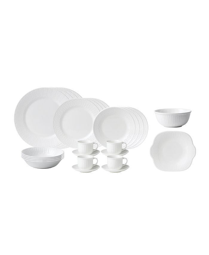 Wedgwood Nantucket Basket 26Piece Dinnerware Set, Service for 4 Macy's