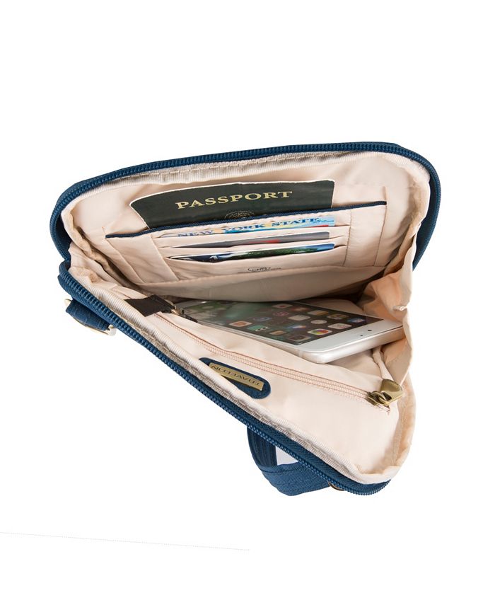 Travelon Signature Quilted Slim Pouch Macy's