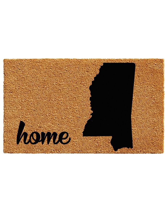 Home & More - Mississippi 24" x 36" Coir/Vinyl Doormat