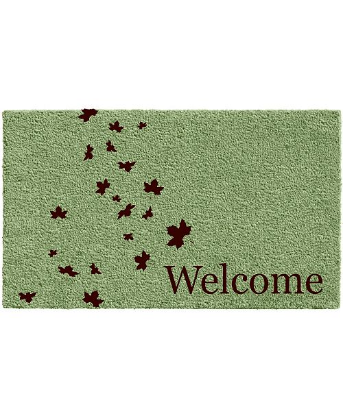 Home More Fall Welcome 17 X 29 Coir Vinyl Doormat Reviews