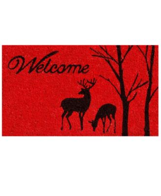 Home & More - Winter Welcome 17" x 29" Coir/Vinyl Doormat