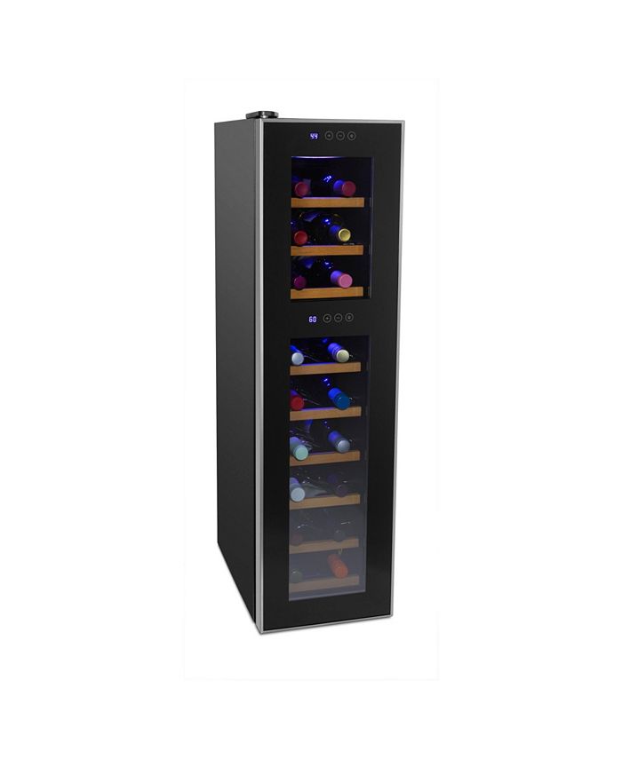 Cuisinart CWC1800DZTS 18 Bottle Private Reserve Dual Zone Wine Cellar
