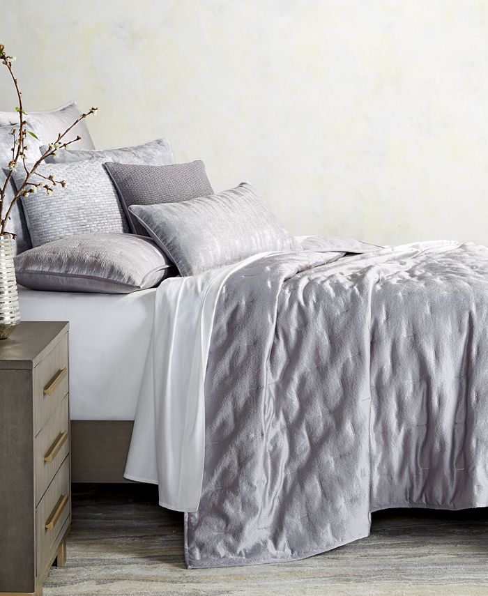 Hotel Collection CLOSEOUT! Autumn Leaf Full/Queen Coverlet, Created for