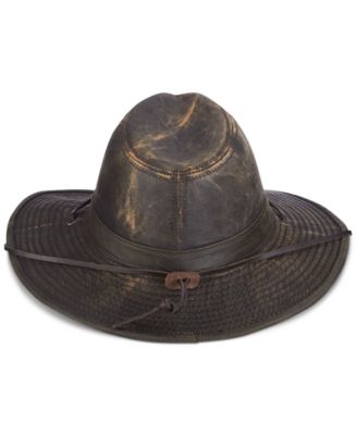 Men's Weathered Big-Brim Safari Hat