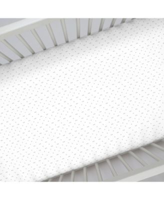 Carter's 100% Cotton Sateen Fitted Crib Sheet - Macy's
