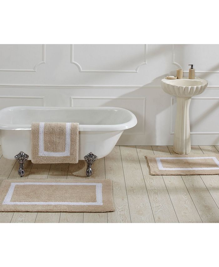 Better Trends Hotel Collection Bath Rug 17" x 24" Macy's