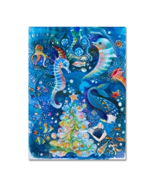Trademark Global Oxana Ziaka 'in The Sea' Canvas Art In Multi