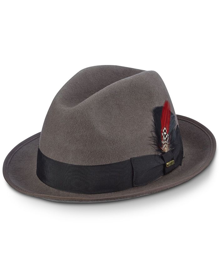 Scala Men's Wool Fedora Macy's