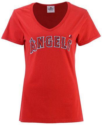 Toddler Nike Shohei Ohtani Red Los Angeles Angels Player Name & Number T- Shirt