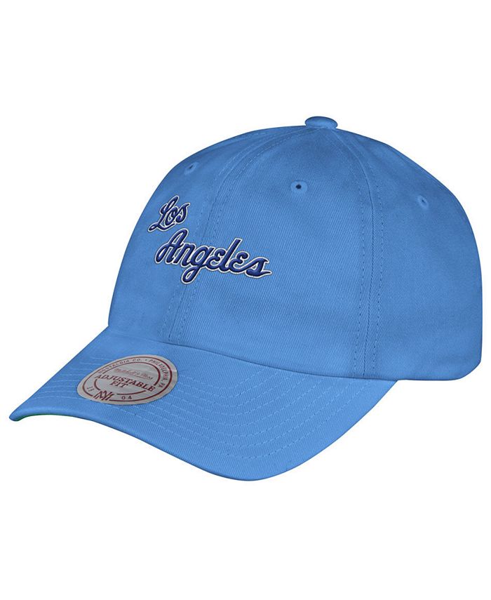 Mitchell & Ness Los Angeles Lakers Hardwood Classic Basic Slouch Cap ...