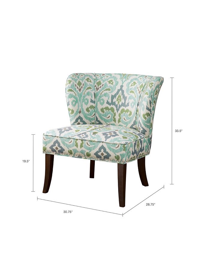 Furniture Janie Armless Accent Chair - Macy's