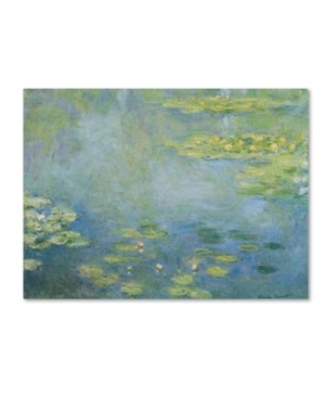 Trademark Global Monet 'waterlilies' Canvas Art In Multi