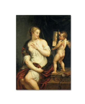 Trademark Global Peter Paul Rubens 'Venus And Cupid' Canvas Art - 19" x
