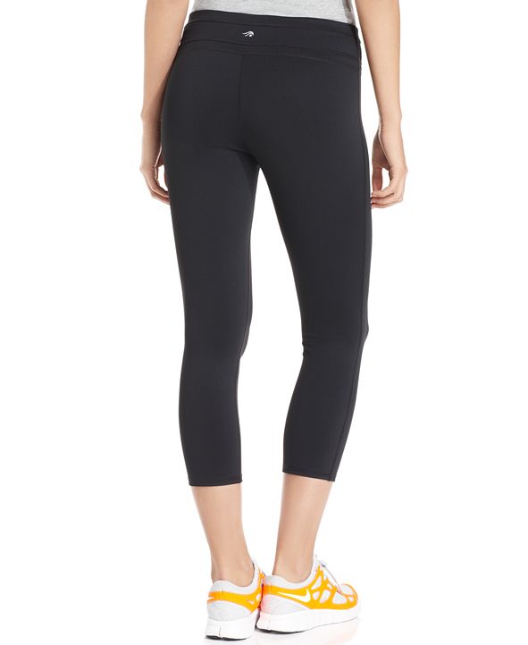 Ideology Rapidry Cropped Leggings, Created for Macy's & Reviews - Pants ...