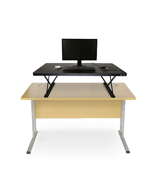 Mind Reader Electric Powered Adjustable Standing Desk With Color