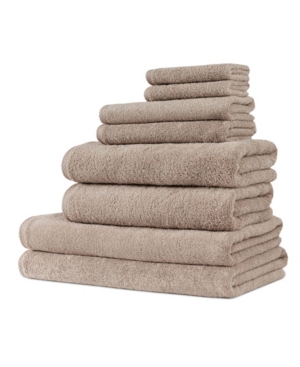 Classic Turkish Towels Arsenal 8 Piece Turkish Cotton Towel Set with 2 Large Bath Sheets Included Bedding